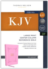 KJV  Large Print Center-Column Reference Bible, Comfort Print Indexed 
